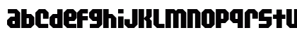 CCArea51Industrial Regular Lowercase Preview