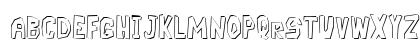 BACK DROP Regular Lowercase Preview