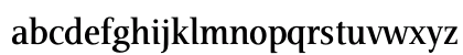 AIVeritas SemiBold Lowercase Preview