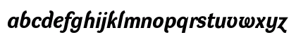 DynaGrotesk R Bold Italic Lowercase Preview