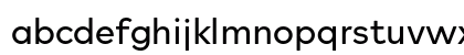Rockford Sans Light Lowercase Preview