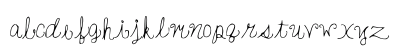 YouFancyHuh Medium Lowercase Preview