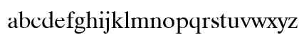 YU L Times Regular Lowercase Preview