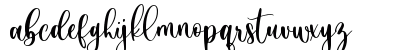 White Bowling Regular Lowercase Preview