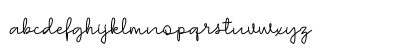 Vougoat ExtLt Regular Lowercase Preview