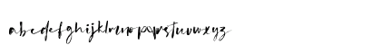Aliters Regular Lowercase Preview