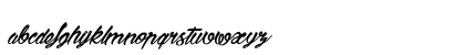 Bostella￿ Regular Lowercase Preview