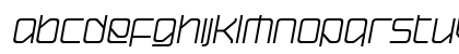 Hydrogen Italic Lowercase Preview