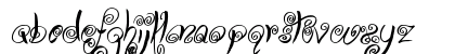 Whirlwind Regular Lowercase Preview