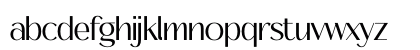 Qasbyne Regular Lowercase Preview