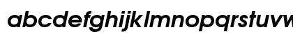 AvantGardeGothicCTT BoldItalic Lowercase Preview