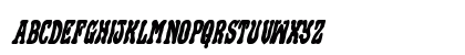 Black Gunk Bold Italic Bold Italic Lowercase Preview