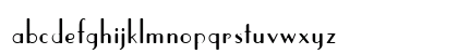 Parisish Regular Lowercase Preview