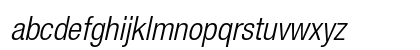 Helvetica Neue LT Pro 47 Light Condensed Oblique Preview