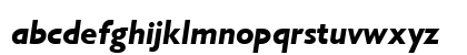 Sharp Bold Italic Lowercase Preview