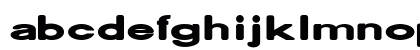 Oscan Expanded Rounded Regular Lowercase Preview