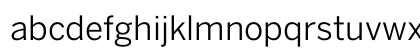 BentonSans Book Lowercase Preview