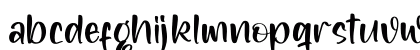 Purple Dragon Regular Lowercase Preview