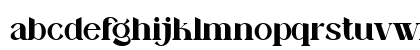 Distant Feeling Regular Lowercase Preview