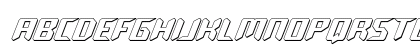 Robo-Clone Outline Outline Lowercase Preview
