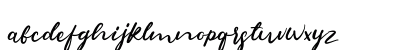 Sambara Regular Lowercase Preview