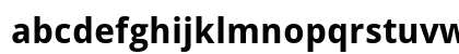 Droid Sans Bold Lowercase Preview