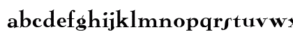 Kifisia Antigua NF Medium Lowercase Preview