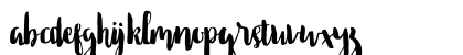 Ellise Naomy Demo Regular Lowercase Preview