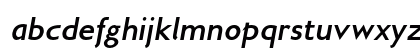 Gillius ADF No2 Bold Italic Lowercase Preview