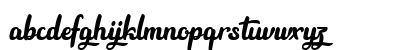 Beauty and the Dutch Regular Lowercase Preview
