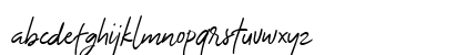 The Bouquet List Regular Lowercase Preview