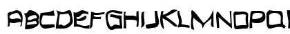 Panther Speed Regular Lowercase Preview