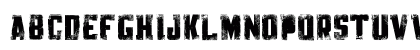 Knackpack_Std_Distroy Regular Lowercase Preview