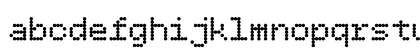 BPdots Bold Lowercase Preview
