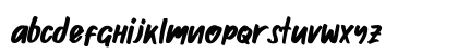 Ghosie demo Regular Lowercase Preview