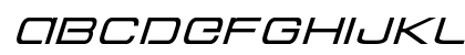 Colony Marines Expanded Italic Expanded Italic Lowercase Preview