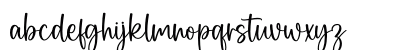 Primrose Regular Lowercase Preview