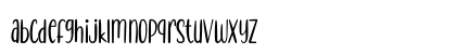Healthy World Regular Lowercase Preview