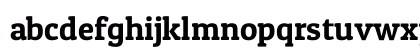 Patua One Regular Lowercase Preview