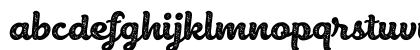 Belmonte Rough Regular Lowercase Preview