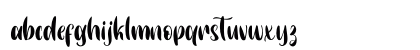 Yellow Spring - Personal Use Regular Lowercase Preview