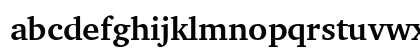 CharterITC Bold Lowercase Preview