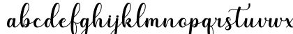 Kaylani Regular Lowercase Preview