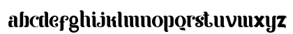 Karltown Regular Lowercase Preview