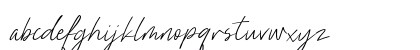 Nathallie demo Regular Lowercase Preview