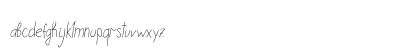 Embarla Firgasto Handwritten Regular Lowercase Preview