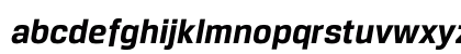BreuerText Bold Italic Lowercase Preview