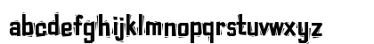 Typo Cut-Out Shaky Demo Regular Lowercase Preview
