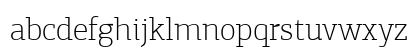 PF Agora Slab Pro Thin Lowercase Preview