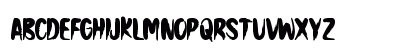 Dark Mood Regular Lowercase Preview